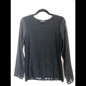 Women’s long sleeve lace shirt